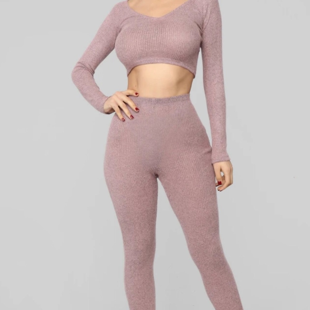 Two-piece FashionNova Loungewear Set